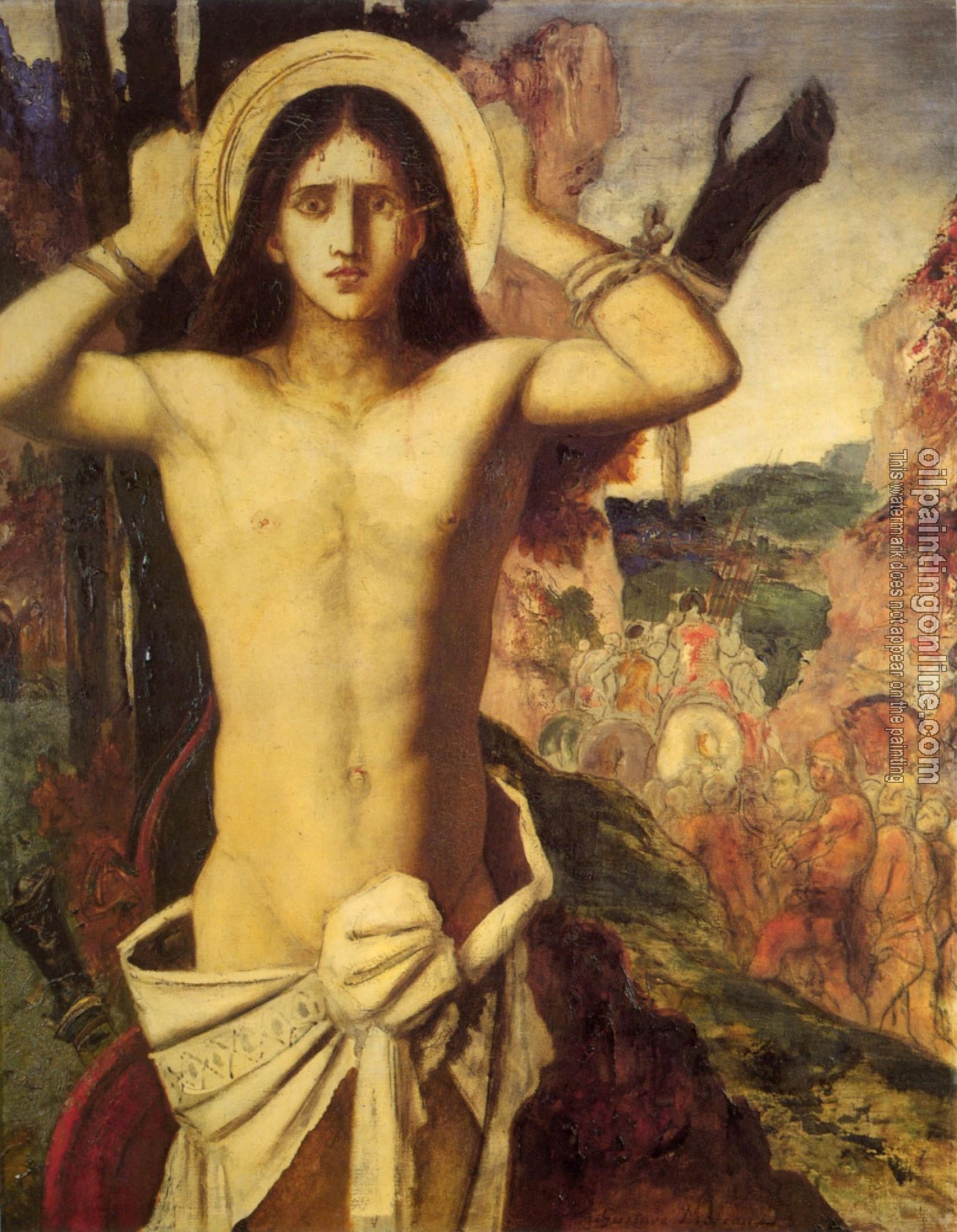 Moreau, Gustave - Saint Sebastian